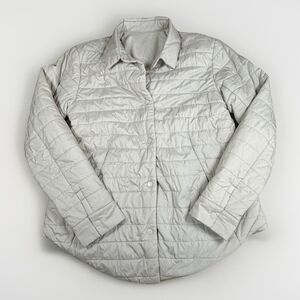 Lululemon Switch Please Quilted Reversible Jacket Womens 4 Beige